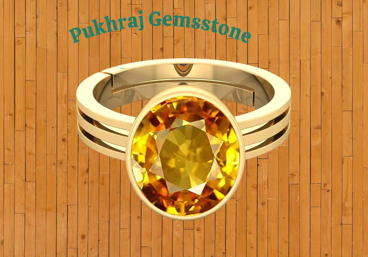 3.25 TO 15.25 Ratti Yellow Sapphire Gemstone Gold Plated | Adjustable Ring With Lab Certificate.png